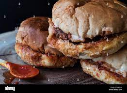Wet burger hi-res stock photography and images - Alamy