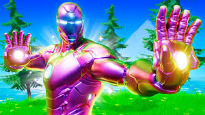 The *mythic only* iron man challenge in fortnite! Unlocking Rainbow Iron Man In Fortnite Youtube