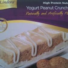 lindora yogurt peanut crunch bar