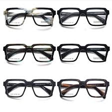 Womens Mens Retro Eyeglass Frames Large