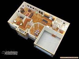 3d Floor Plans Bungalow House