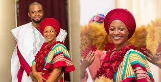 ghanaian bride weds without makeup and