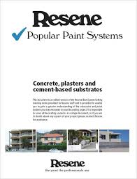 Painting Concrete Plasters And Cement