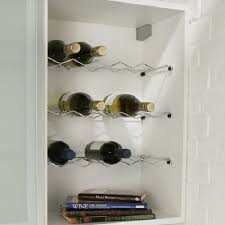 Single Wine Rack Chrome Shelf