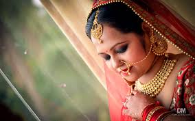 indian bridal makeup photography dm