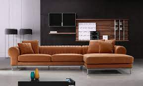 Full Top Grain Leather Sectional Sofa