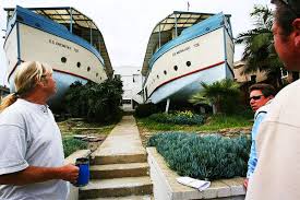 giant boat shaped houses in encinitas