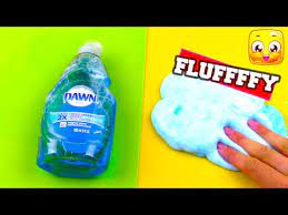 fluffy slime without baking soda