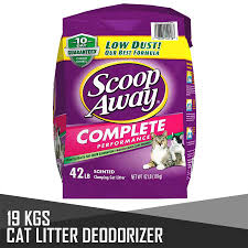 Proprietary activated carbon technology traps and locks in odours instead of masking it. Usa Scoop Away Complete Performance Scented Clumping Cat Litter Premium Cat Litter Deodorizer Shopee Philippines
