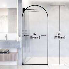 Framed Fixed Shower Screen Door