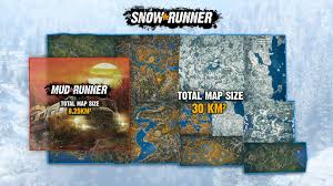 In this game the player controls and manages off road vehicles as they experience different locations to complete their objectives. Snowrunner Pc