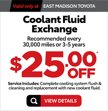 specials at east madison toyota