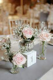 glass vases for wedding table