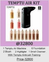 temptu air airbrush makeup kit for