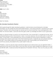 Awesome Collection Of Account Manager Cover Letter For Volunteer