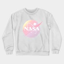Nasa pullover hoodie with pocket featuring the iconic nasa meatball logo. Nasa Aesthetic Nasa Pullover Teepublic De