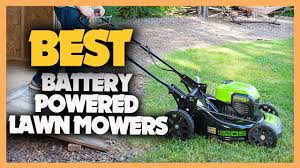 best battery powered lawn mowers 2023