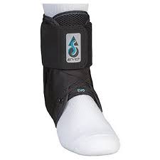 New Medspec Evo Ankle Stabilizer Brace Black Small