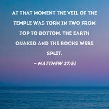matthew 27 51 at that moment the veil