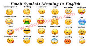 whatsapp emoji meanings in english