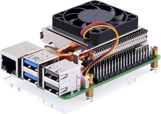 Amazon.com: GeeekPi Ultra Thin ICE Tower Cooler for Raspberry Pi 5, Aluminum Heatsink with 40x40x5mm Cooling Fan for Raspberry Pi 5 : Electronics