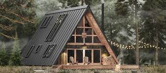 pour construire une maison triangulaire