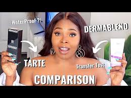 dermablend vs tarte body makeup best