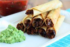 shredded beef taquitos cooking cly