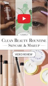 my skincare routine clean beauty