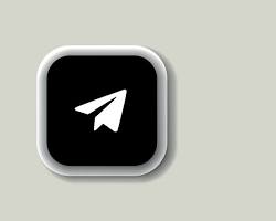 Telegram social media platform logo