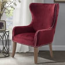 Our marcy designer chair is a gorgeous chair that combines simplicity with intricate beauty and design, without taking over the room. Geoffrey Button Tufted Back Accent Chair Burgundy