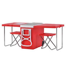 The amazon mefedcy folding desk folds away to fit underneath the bed or in a closet when not in use, can hold a laptop or a this foldable desk is great for working from home — and it's under $100. Outdoor Multifunctional Foldable Table Refrigeration Function 28l Capacity With Wheels For Picnic Hiking Geekmaxi Com