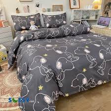 Snoopy And Spot Duvet Quilt Bedding Set