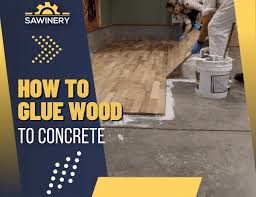 how to glue wood to concrete 2024
