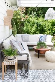Similarly, outdoor side tables and accent tables make for a handy surface area in between two lounge chairs because of their low height. Outdoor Diy A Boho Chic Side Table Zevy Joy