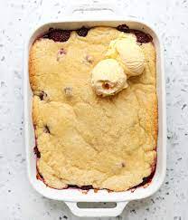 old fashioned blackberry cobbler a