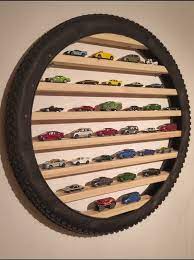 Model Car Tyre Display Shelf 27 Free