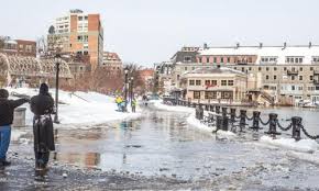 Sea Level Rise And Tidal Flooding In Boston Massachusetts