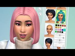 hair color sliders in the sims 4