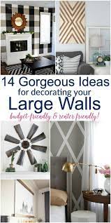 5 creative small living room improvement ideas: Large Diy Wall Decor Ideas