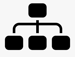 Hierarchy Filled Icon Org Chart Icon Png Transparent
