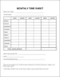 Construction Time Card Template Free Time Card Free