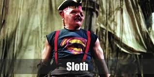 A page for describing characters: Sloth The Goonies Costume For Cosplay Halloween