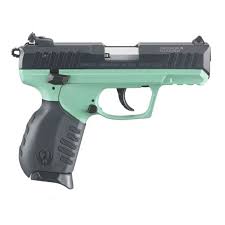 ruger sr22 22 pistol turquoise cerakote