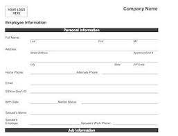 Onboarding of a new employee involves a lot of documentation. Employee Information Form