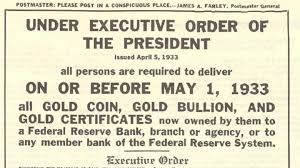 The general election for president of the united states took place on november 3, 2020. Fdr Takes United States Off Gold Standard History
