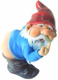 funny guy mugs middle finger gnome