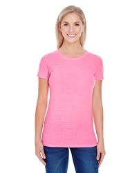 Buy Ladies Triblend Short Sleeve T Shirt Threadfast