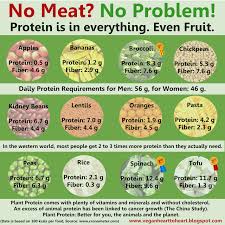 Image Result For Vegetable Vs Meat Protein Chart Whole