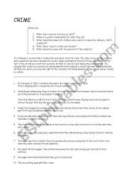The group must decide on sentences for each case in turn. Crime You Be The Judge Esl Worksheet By Paulade